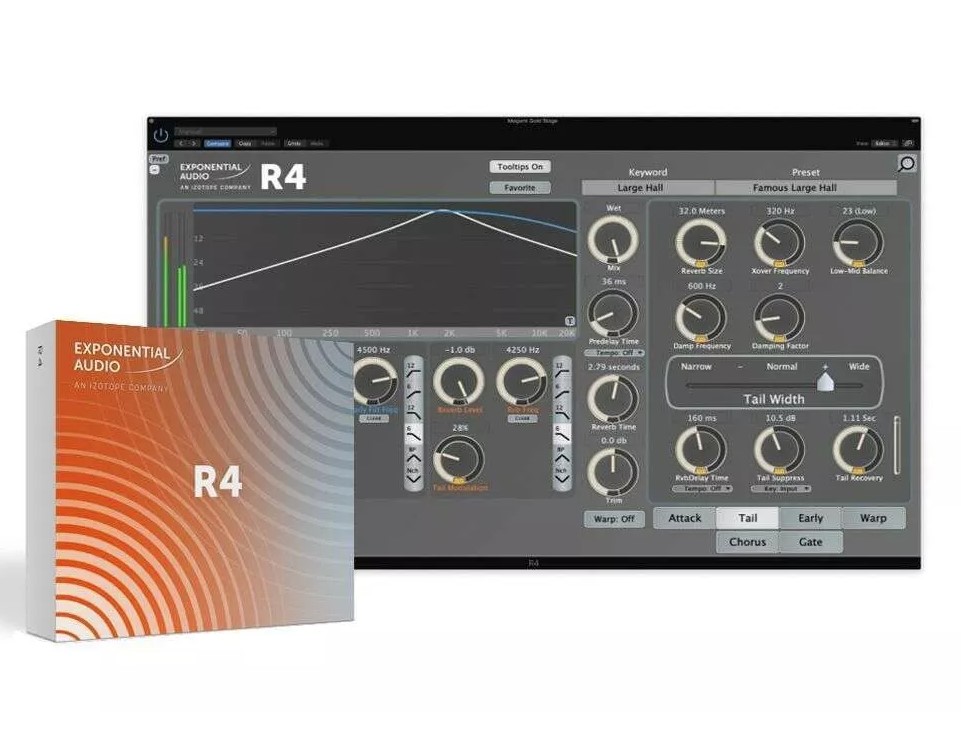 iZotope R4 Stereo Reverb - Exponential Audio